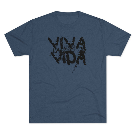 Viva La Vida Rock Unisex Tri-Blend Crew Tee