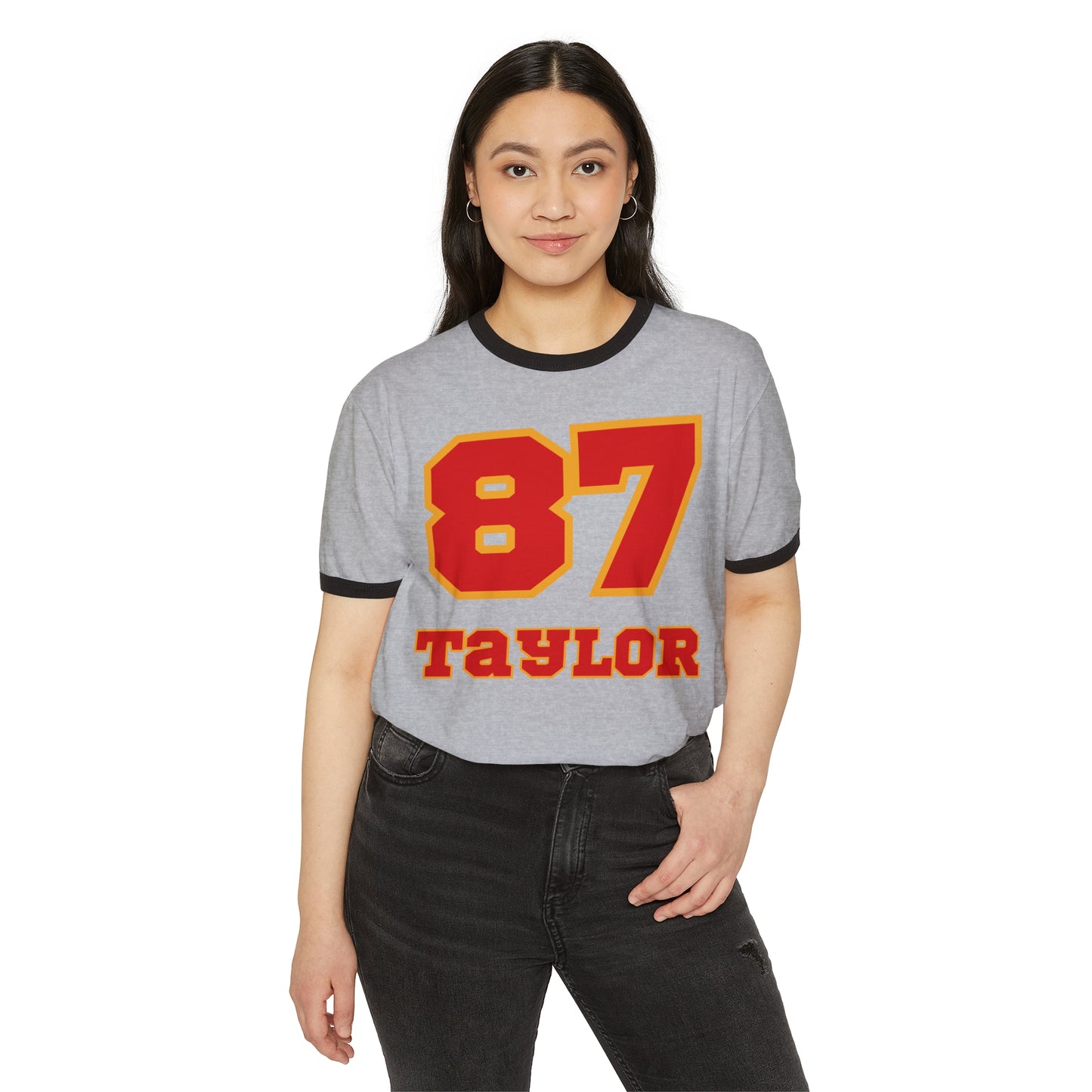 Taylor Swift 87 Unisex Cotton Ringer T-Shirt