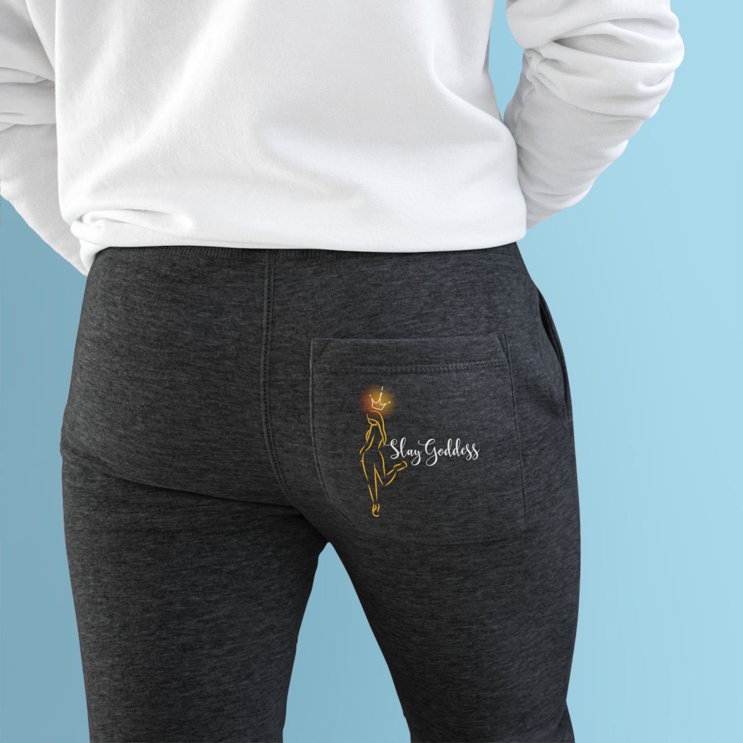 Slay Goddess Unisex Fleece Joggers