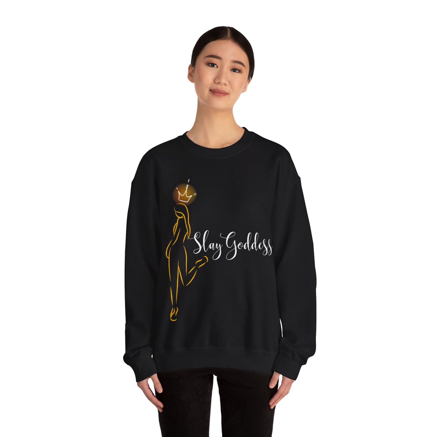 Slay Goddess Unisex Heavy Blend™ Crewneck Sweatshirt