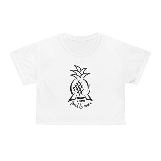 Pineapple Epcot Food and Wine Crop Tee