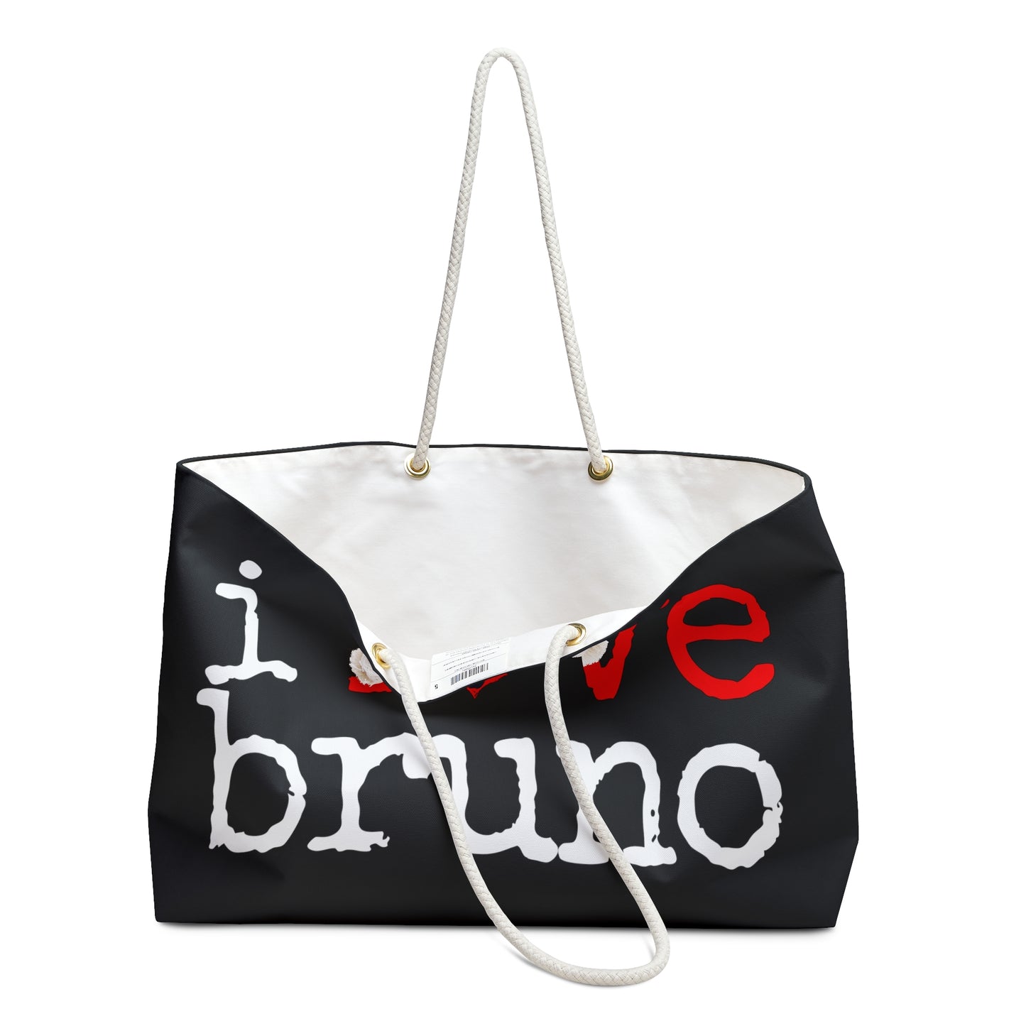 i love bruno Weekender Bag