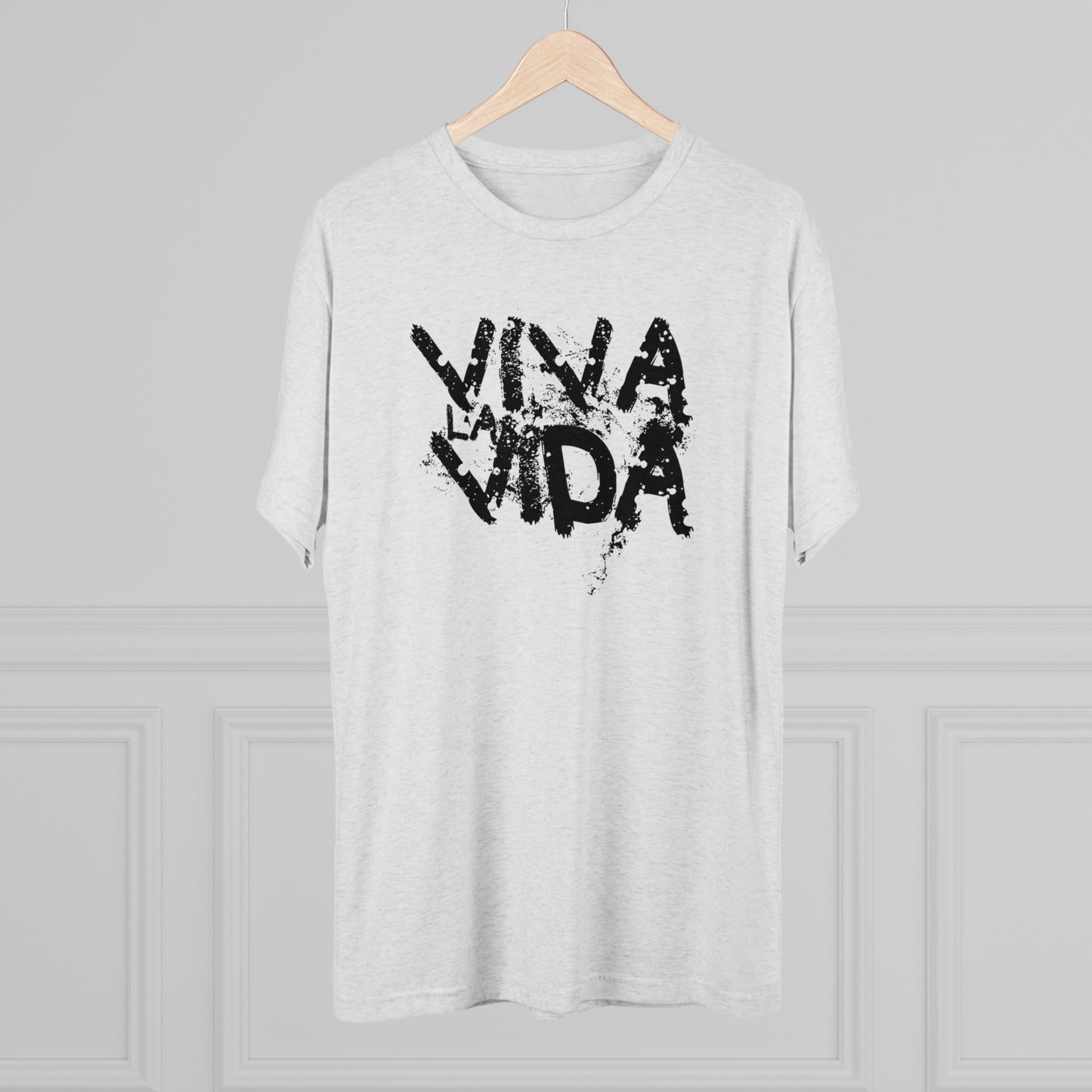 Viva La Vida Rock Unisex Tri-Blend Crew Tee