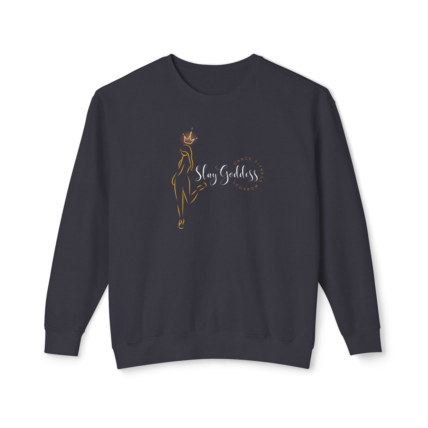 Slay Goddess Unisex Lightweight Crewneck Sweatshirt