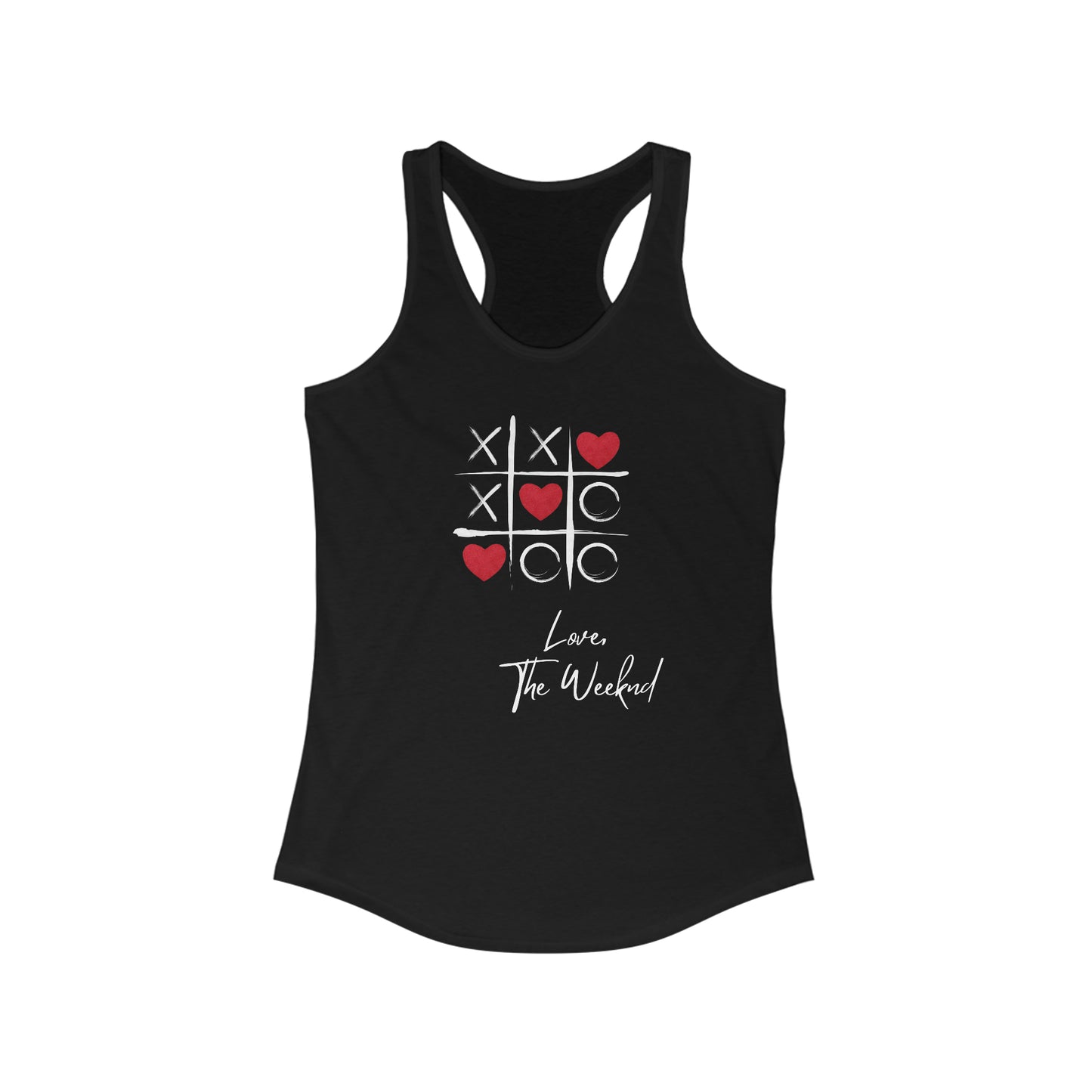 The Weeknd Concert Tour Women's Ideal Racerback Tank