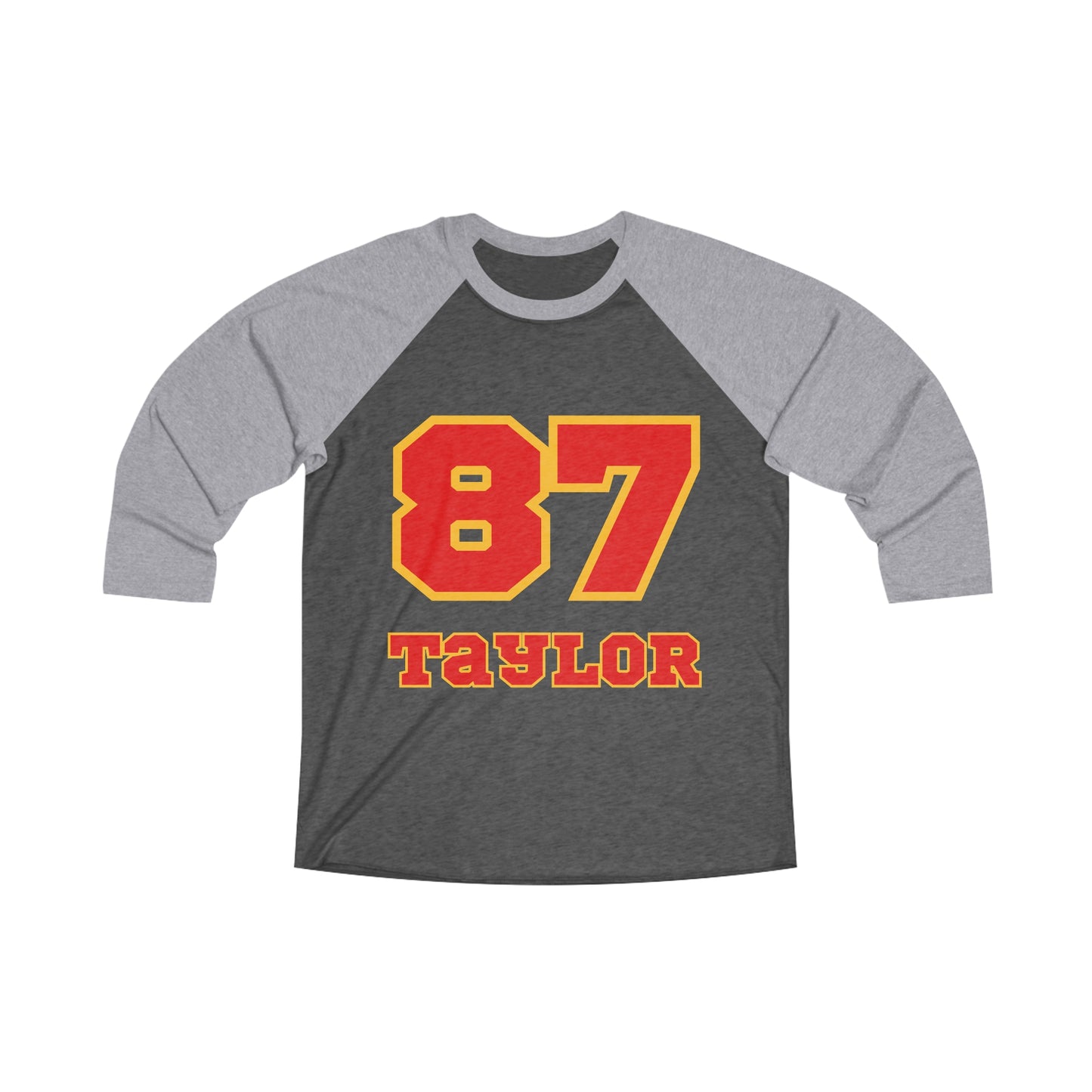 Swift 87 Taylor Unisex Tri-Blend 3\4 Raglan Tee