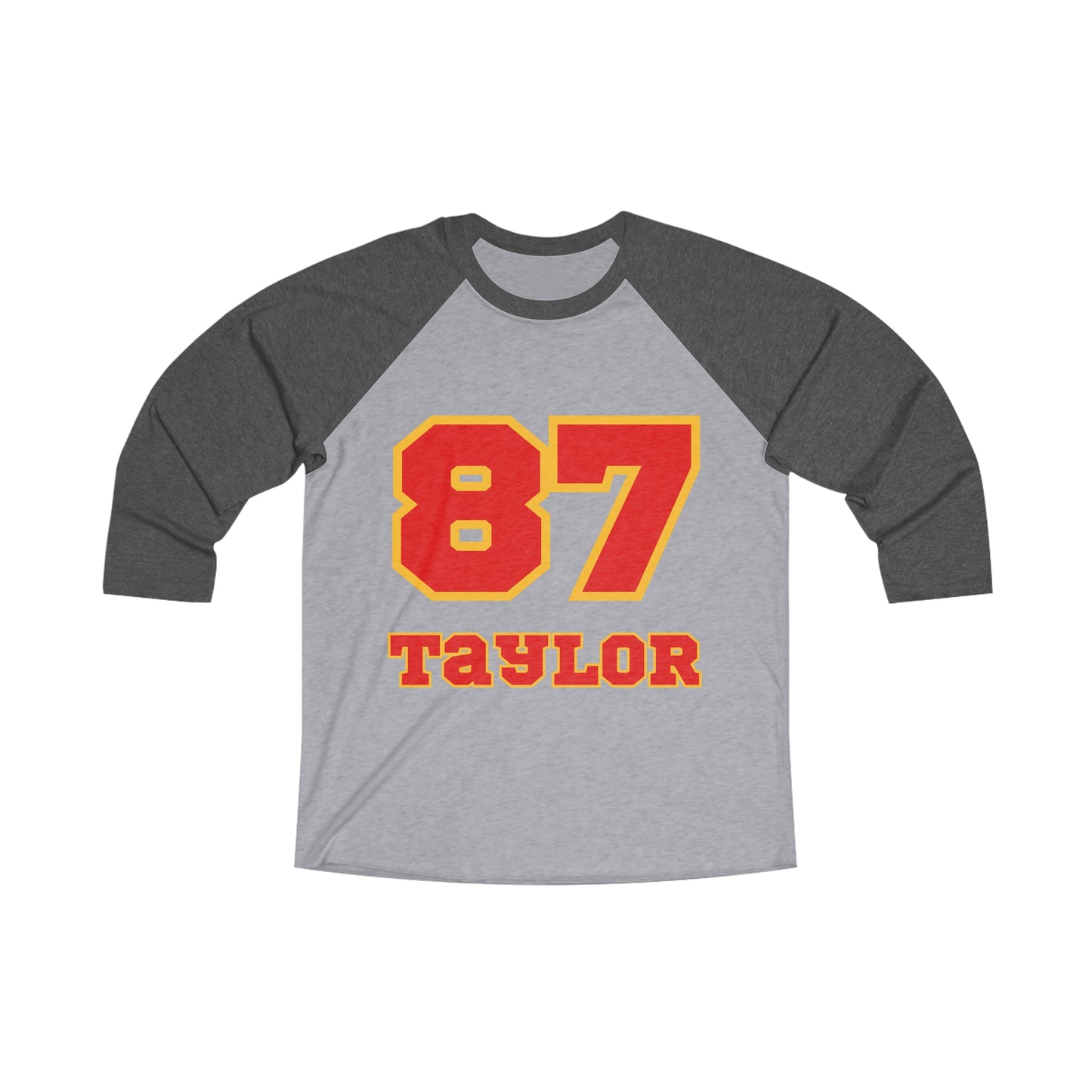 Swift 87 Taylor Unisex Tri-Blend 3\4 Raglan Tee