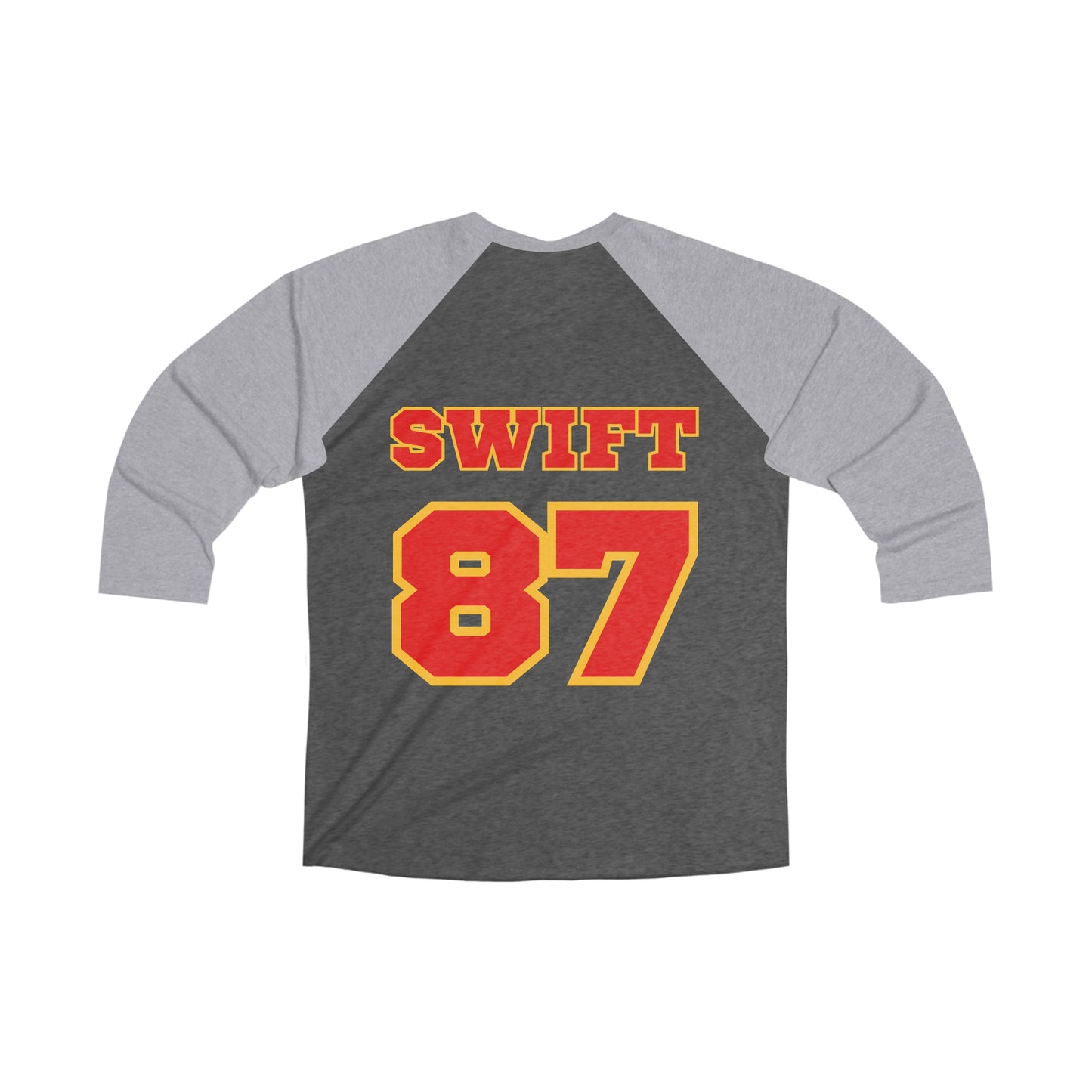 Swift 87 Taylor Unisex Tri-Blend 3\4 Raglan Tee