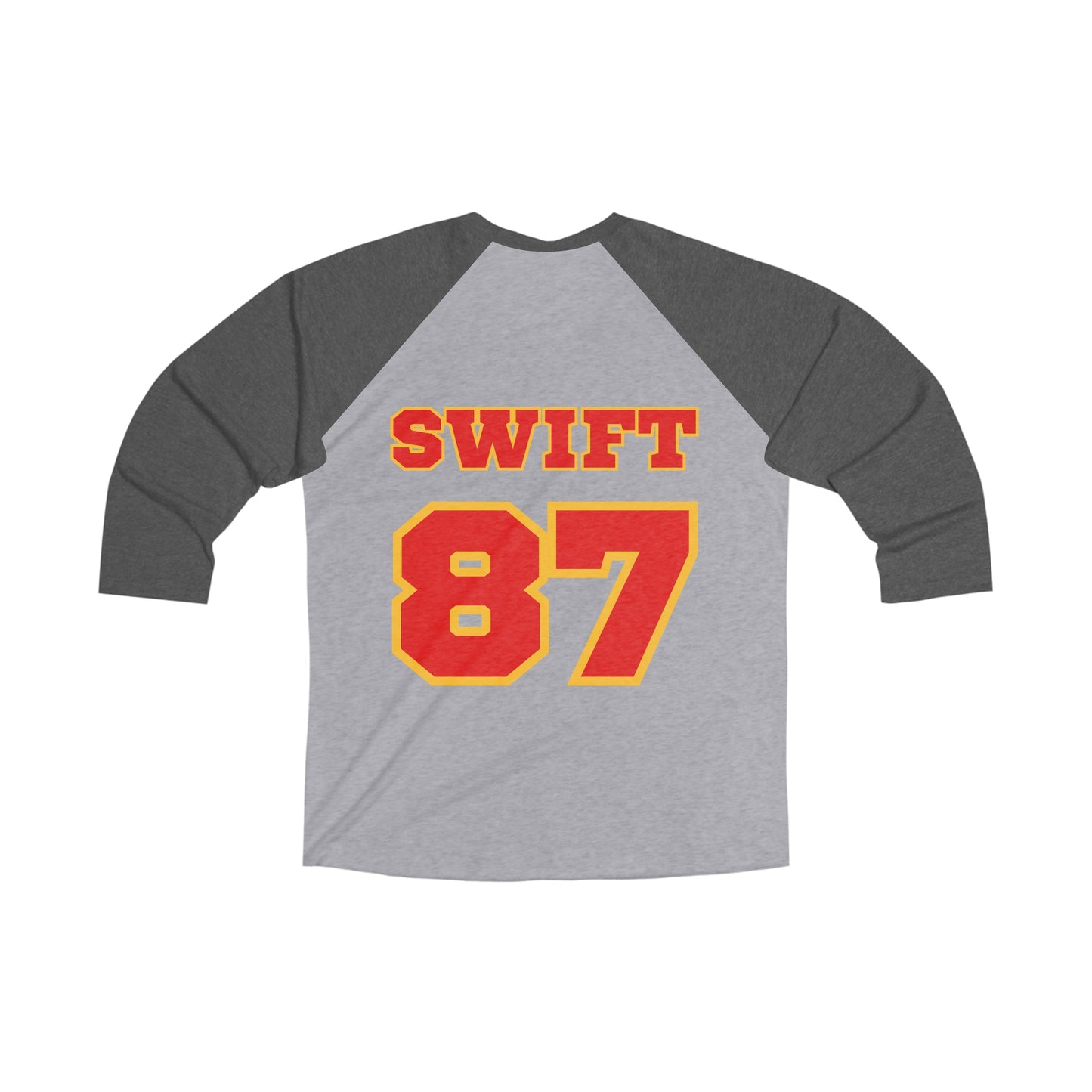 Swift 87 Taylor Unisex Tri-Blend 3\4 Raglan Tee