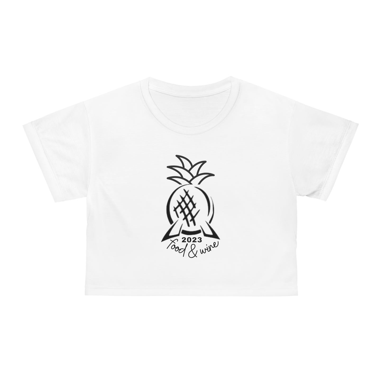 Pineapple Epcot Food and Wine Crop Tee