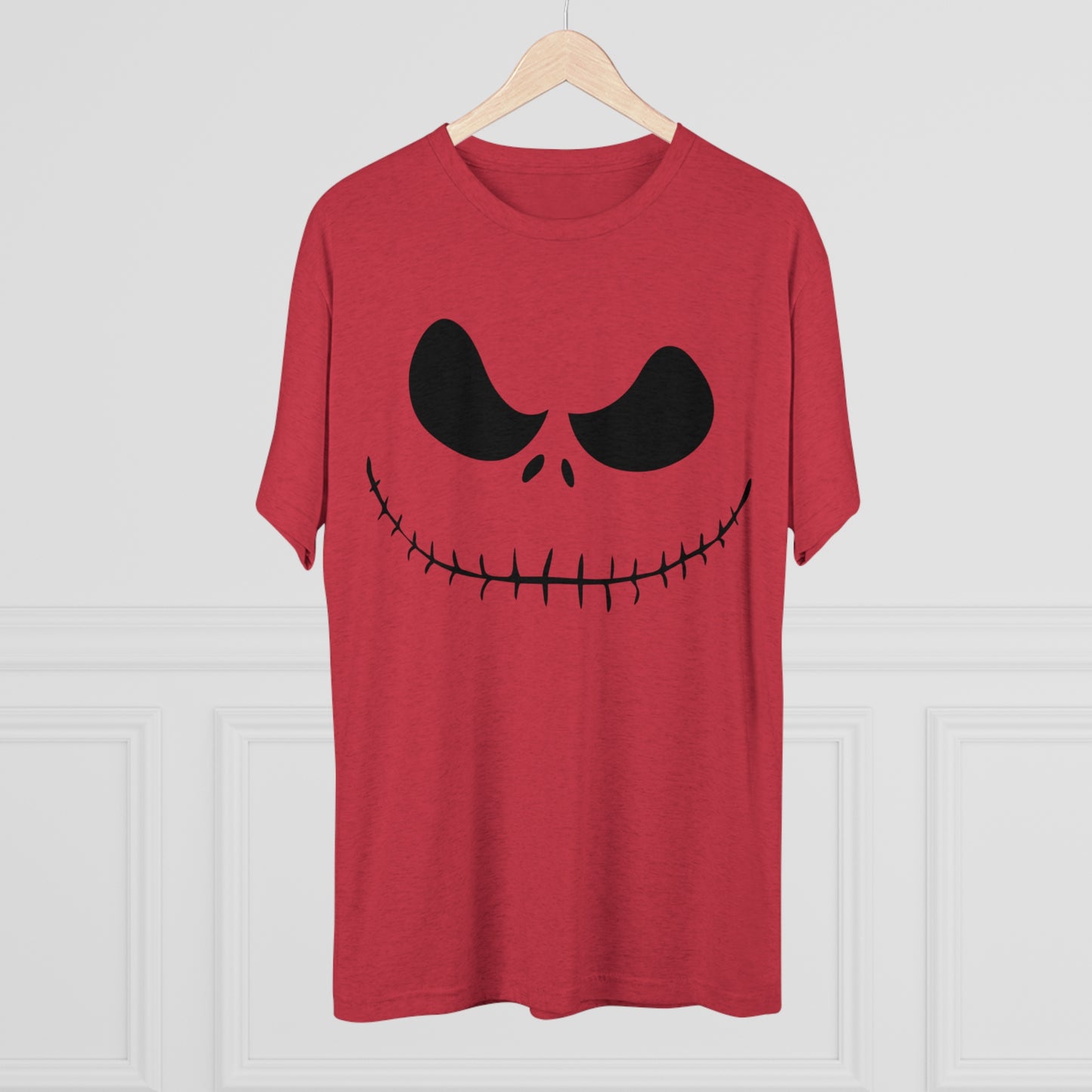 Halloween Jack Unisex Tri-Blend Crew Tee