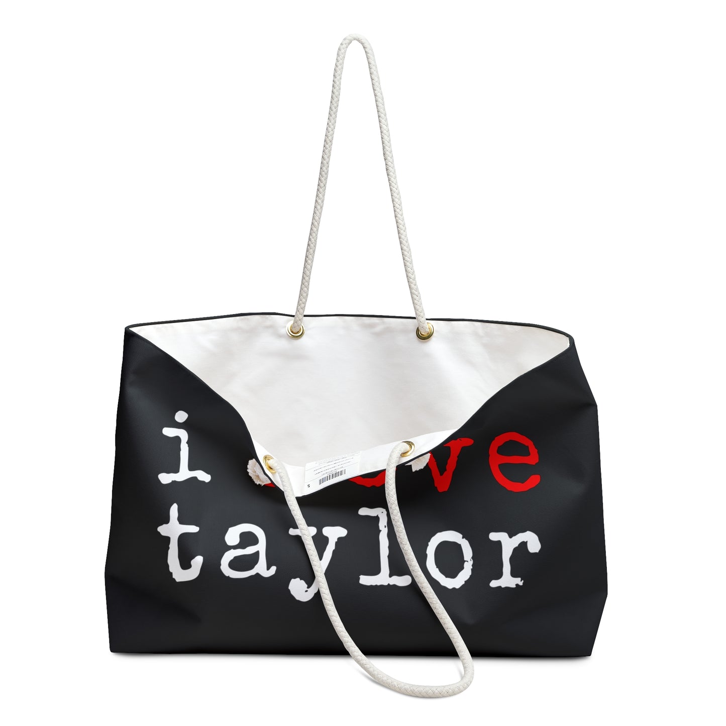 i love taylor Weekender Bag