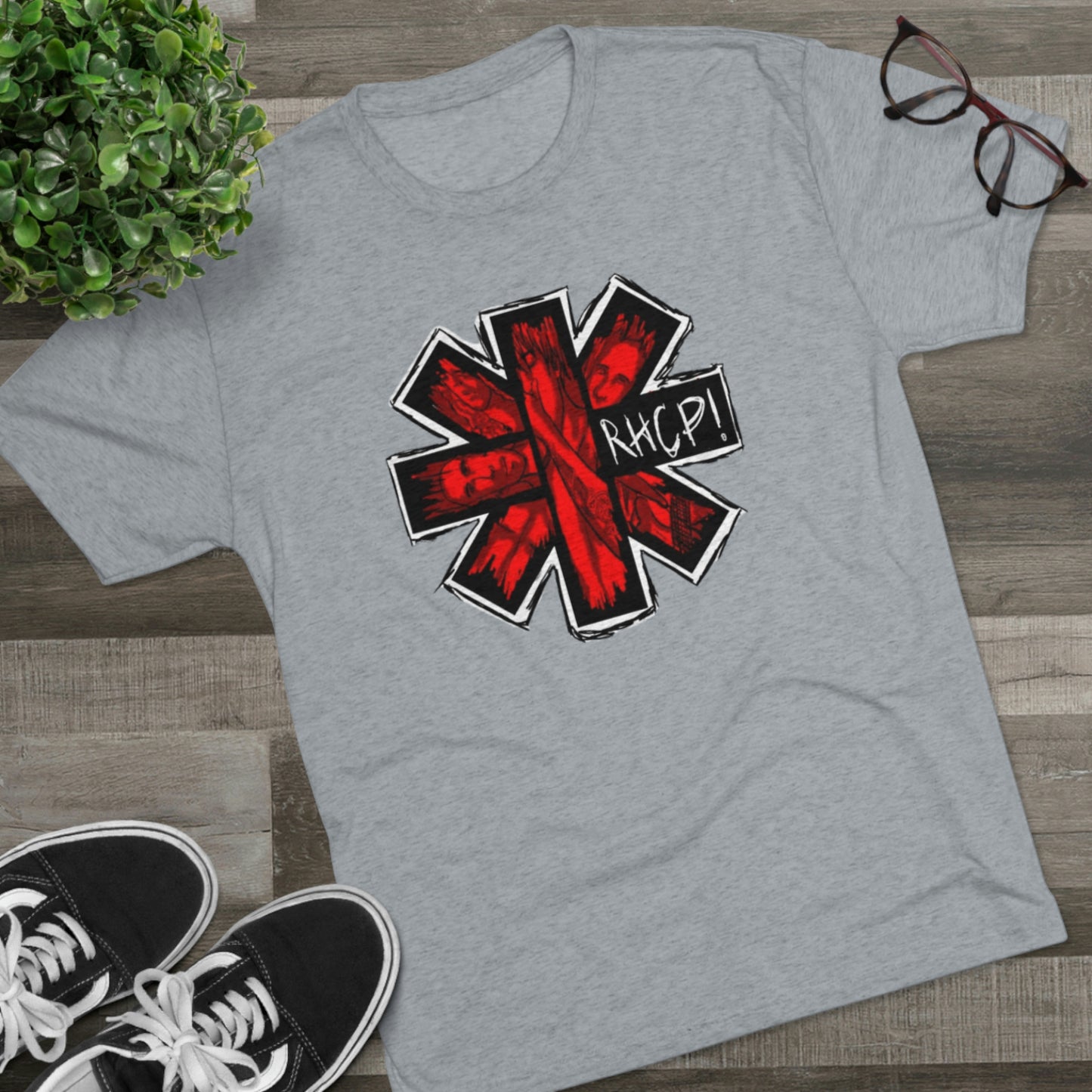 RHCP Unisex Tri-Blend Crew Tee