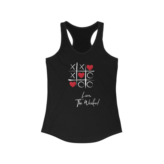 The Weeknd Concert Tour Women's Ideal Racerback Tank