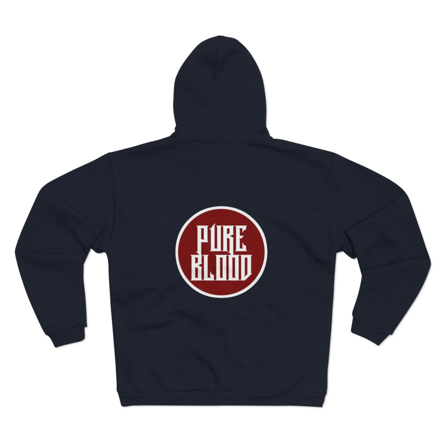 Pure Unisex Hooded Zip Sweatshirt