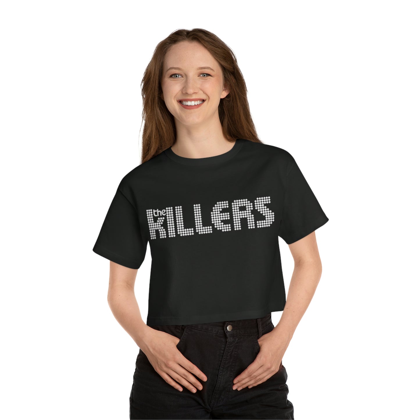 Killer Crop Top Champion Women's Heritage Cropped T-Shirt