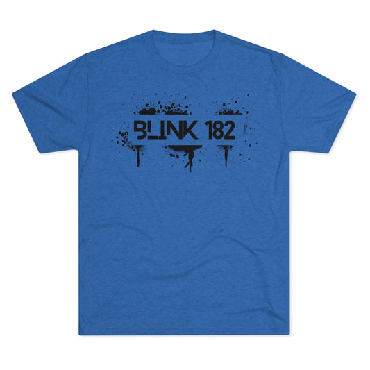 Blink Stencil Shirt Unisex Tri-Blend Crew Tee