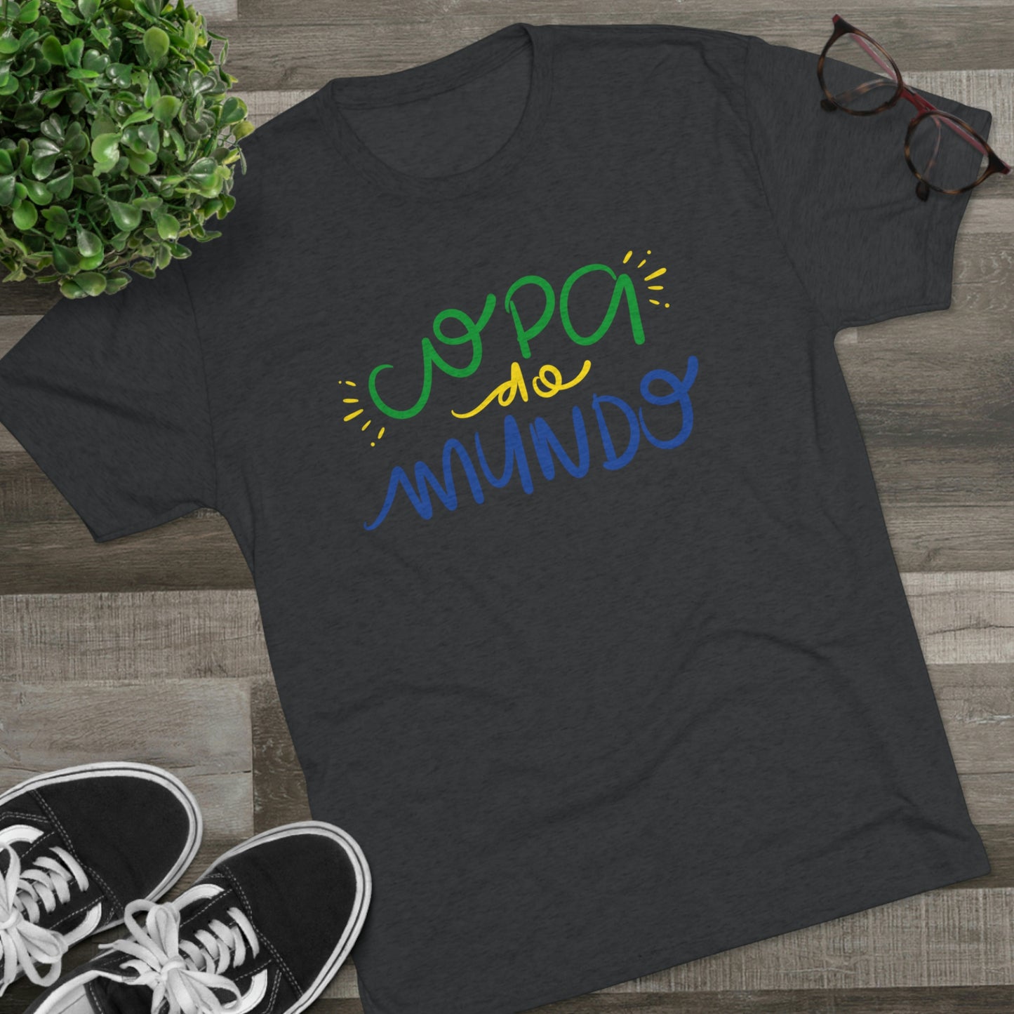 World Cup 2022 Copa do Mundo 2022 Unisex Tri-Blend Crew Tee