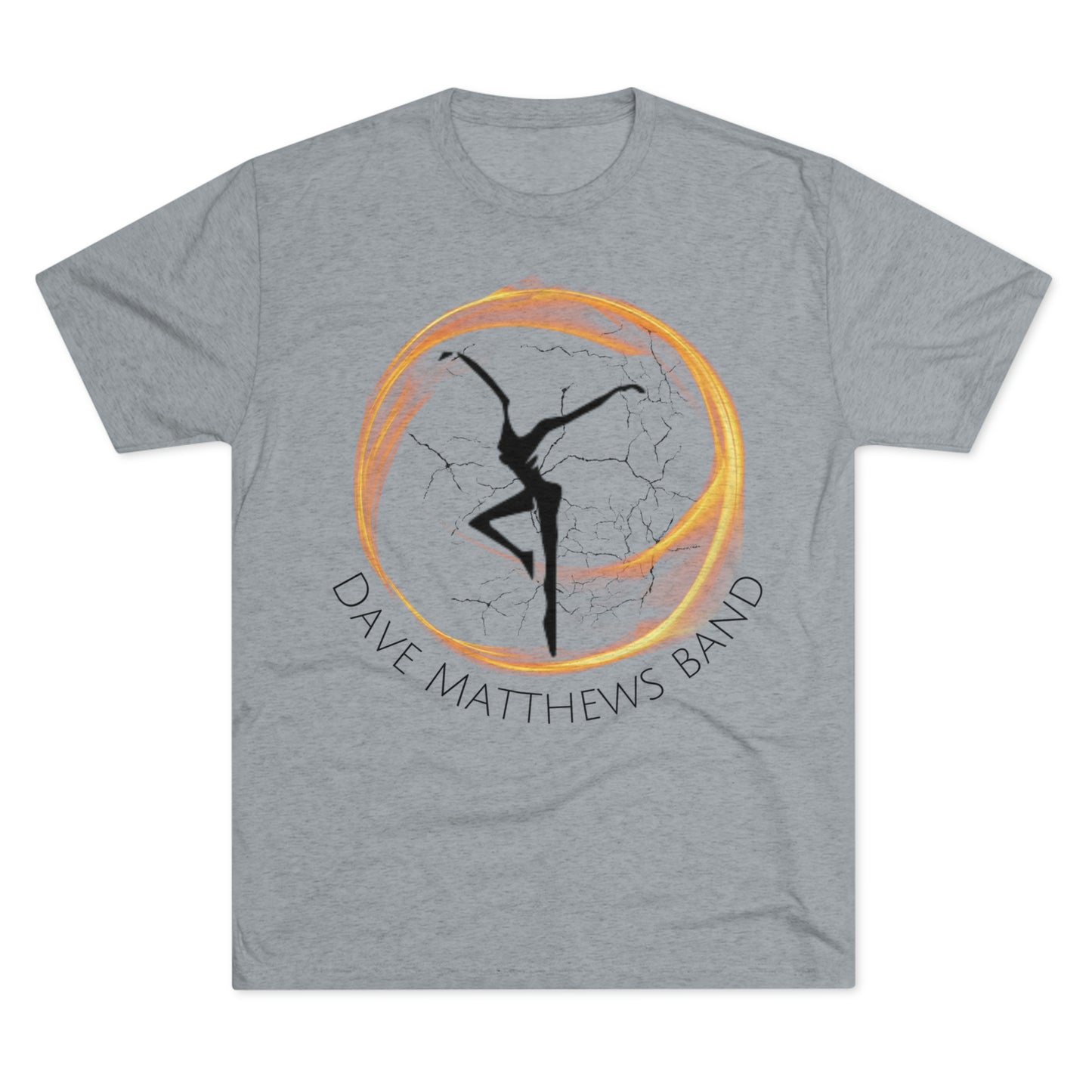 Fire Starter Dancer Dave Shirt Unisex Tri-Blend Crew Tee