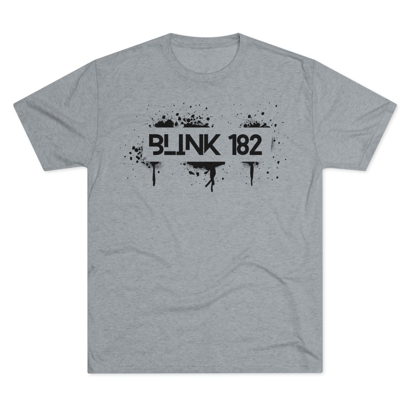 Blink Stencil Shirt Unisex Tri-Blend Crew Tee