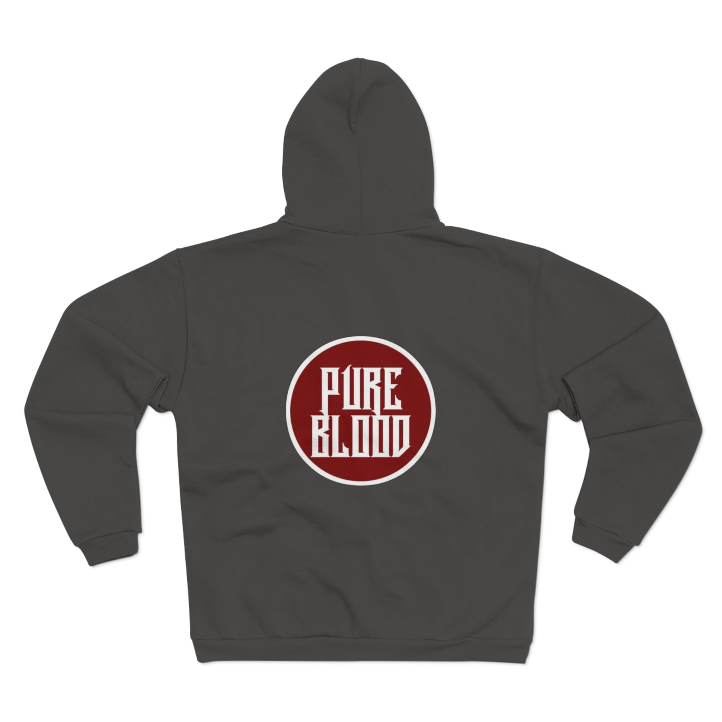 Pure Unisex Hooded Zip Sweatshirt