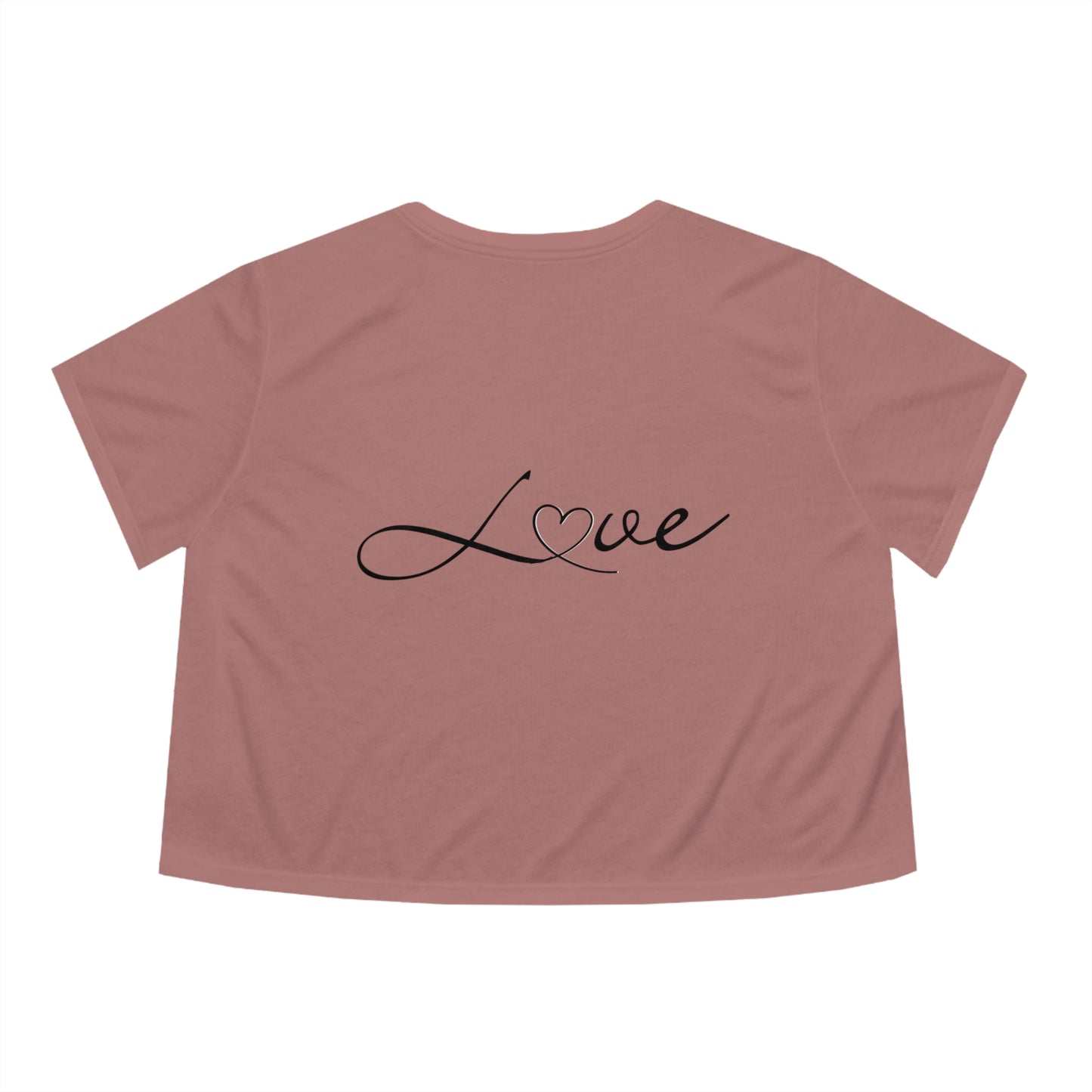 Nothing But Love Women's Flowy Cropped Tee