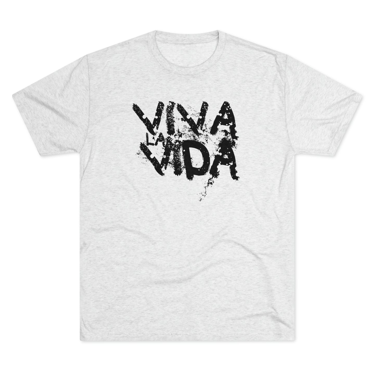 Viva La Vida Rock Unisex Tri-Blend Crew Tee