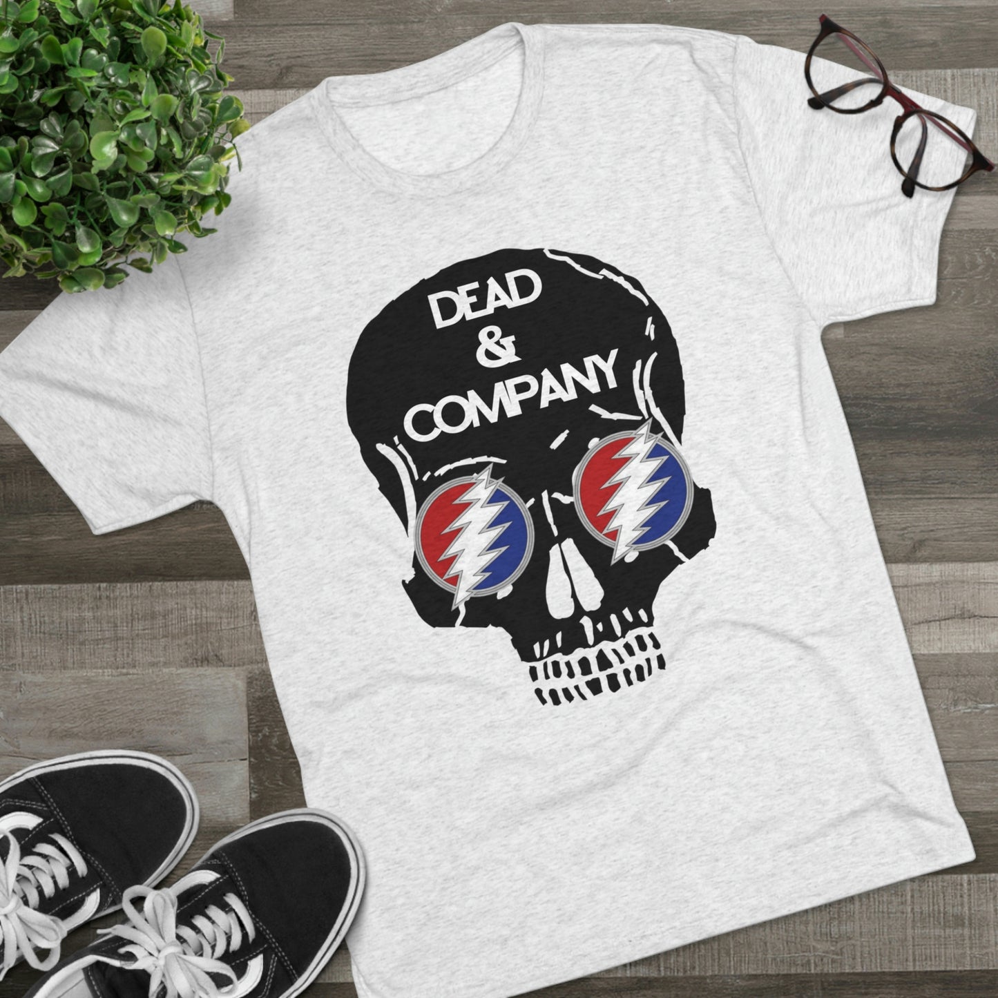 Dead & Company Tour Unisex Tri-Blend Crew Tee