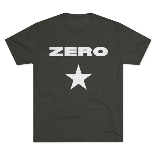 Smashing Zero Concert Rock Shirt Unisex Tri-Blend Crew Tee