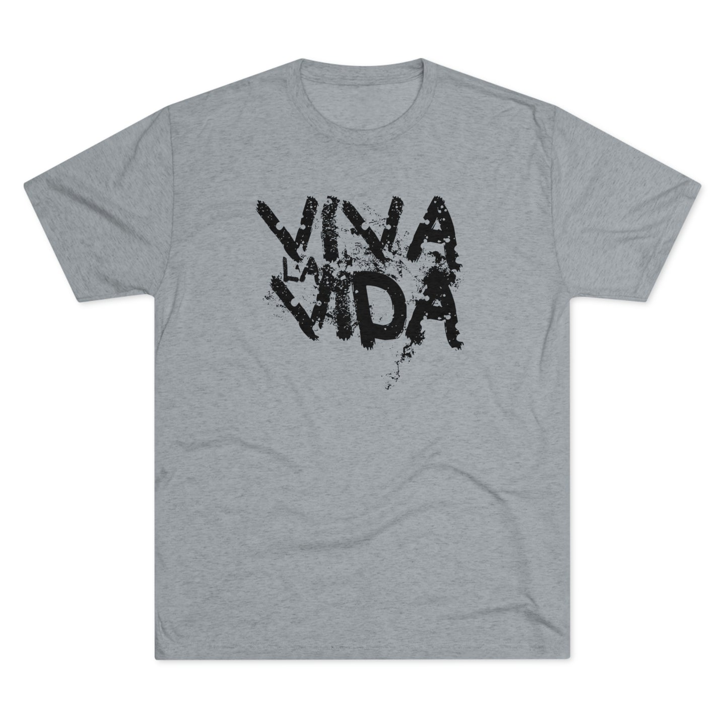 Viva La Vida Rock Unisex Tri-Blend Crew Tee