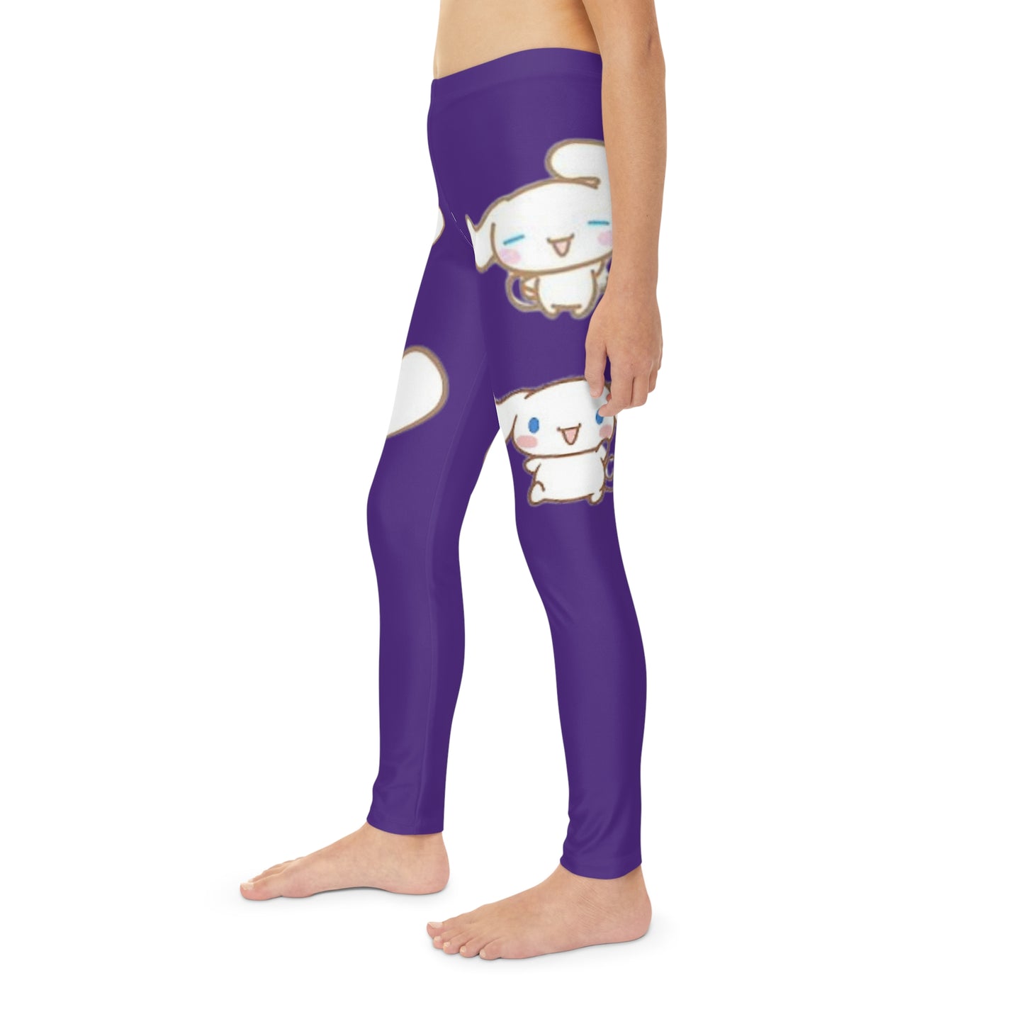 Cinnamoroll Youth Full-Length Leggings (AOP)