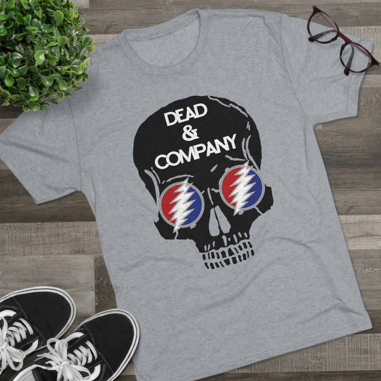 Dead & Company Tour Unisex Tri-Blend Crew Tee