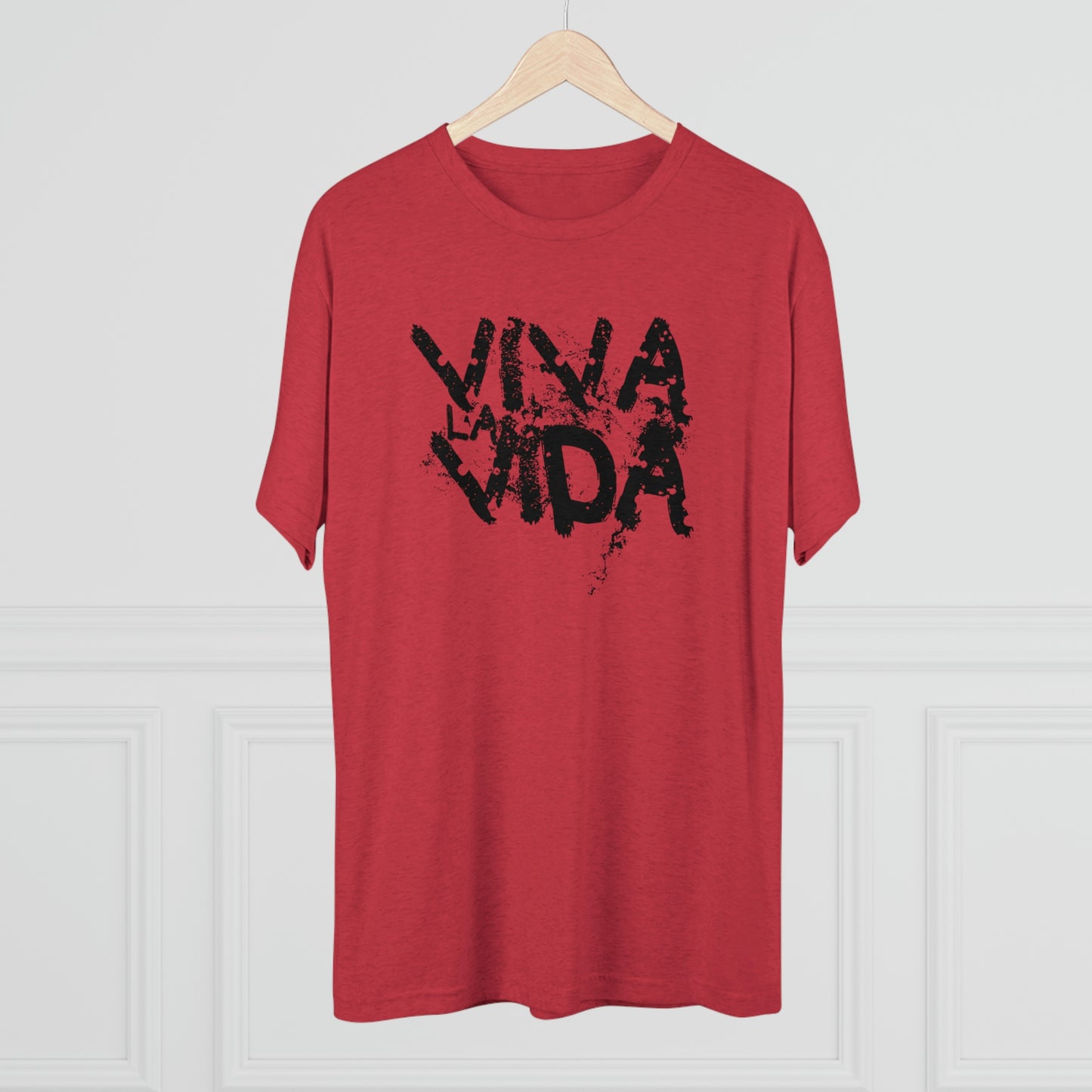 Viva La Vida Rock Unisex Tri-Blend Crew Tee