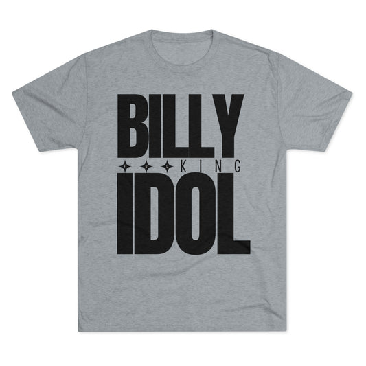 Billy ***King Idol Unisex Tri-Blend Crew Tee