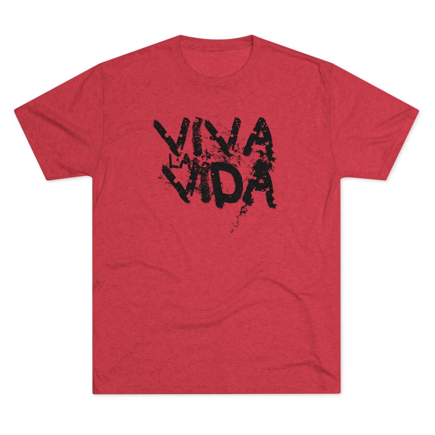 Viva La Vida Rock Unisex Tri-Blend Crew Tee