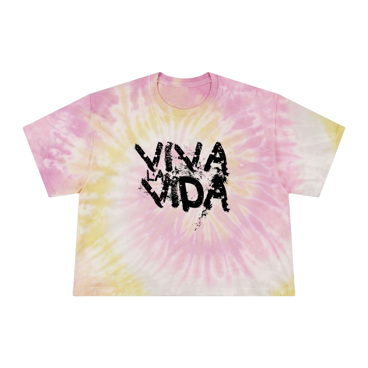 Viva La Vida Women's Tie-Dye Crop Top Ter