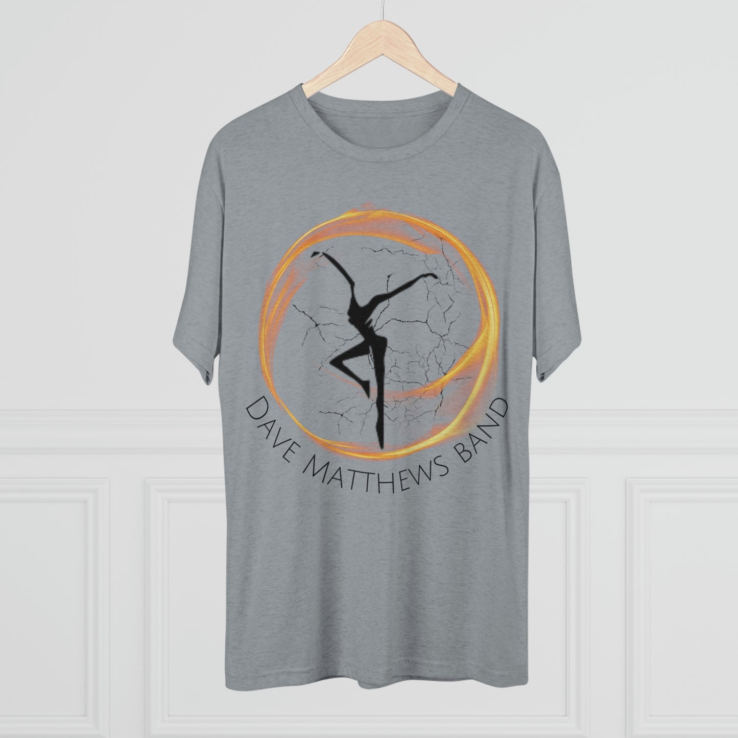 Fire Starter Dancer Dave Shirt Unisex Tri-Blend Crew Tee