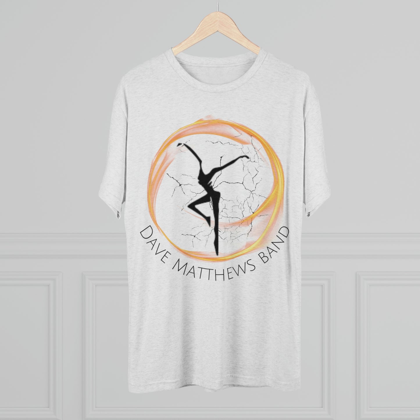 Fire Starter Dancer Dave Shirt Unisex Tri-Blend Crew Tee