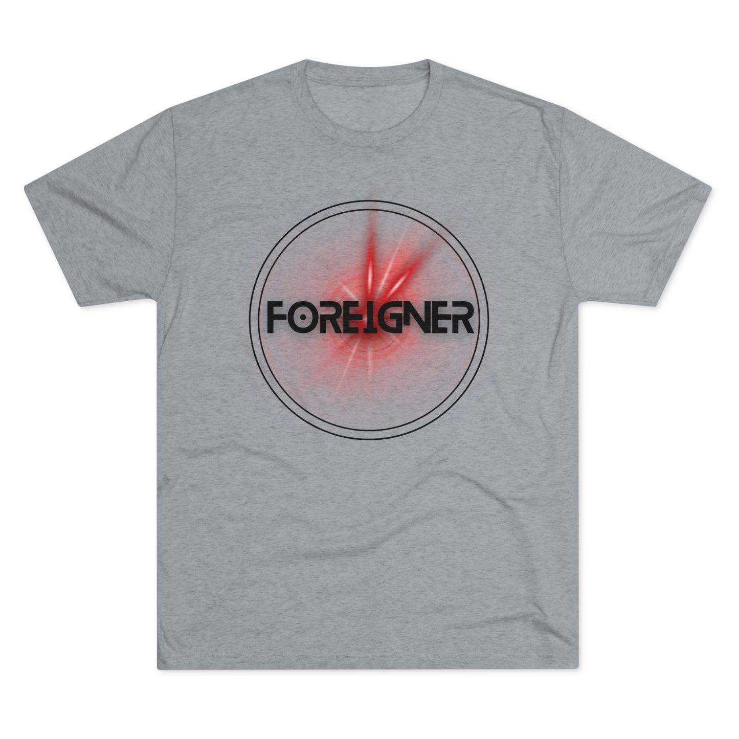 Foreigner Shirt Unisex Tri-Blend Crew Tee