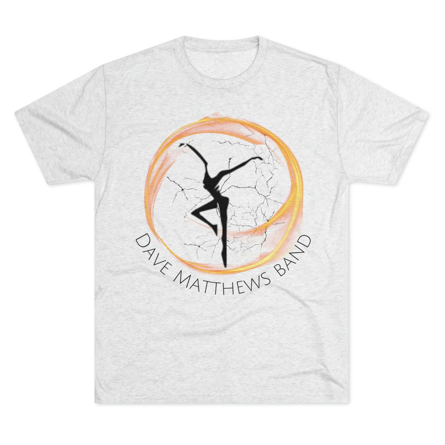 Fire Starter Dancer Dave Shirt Unisex Tri-Blend Crew Tee