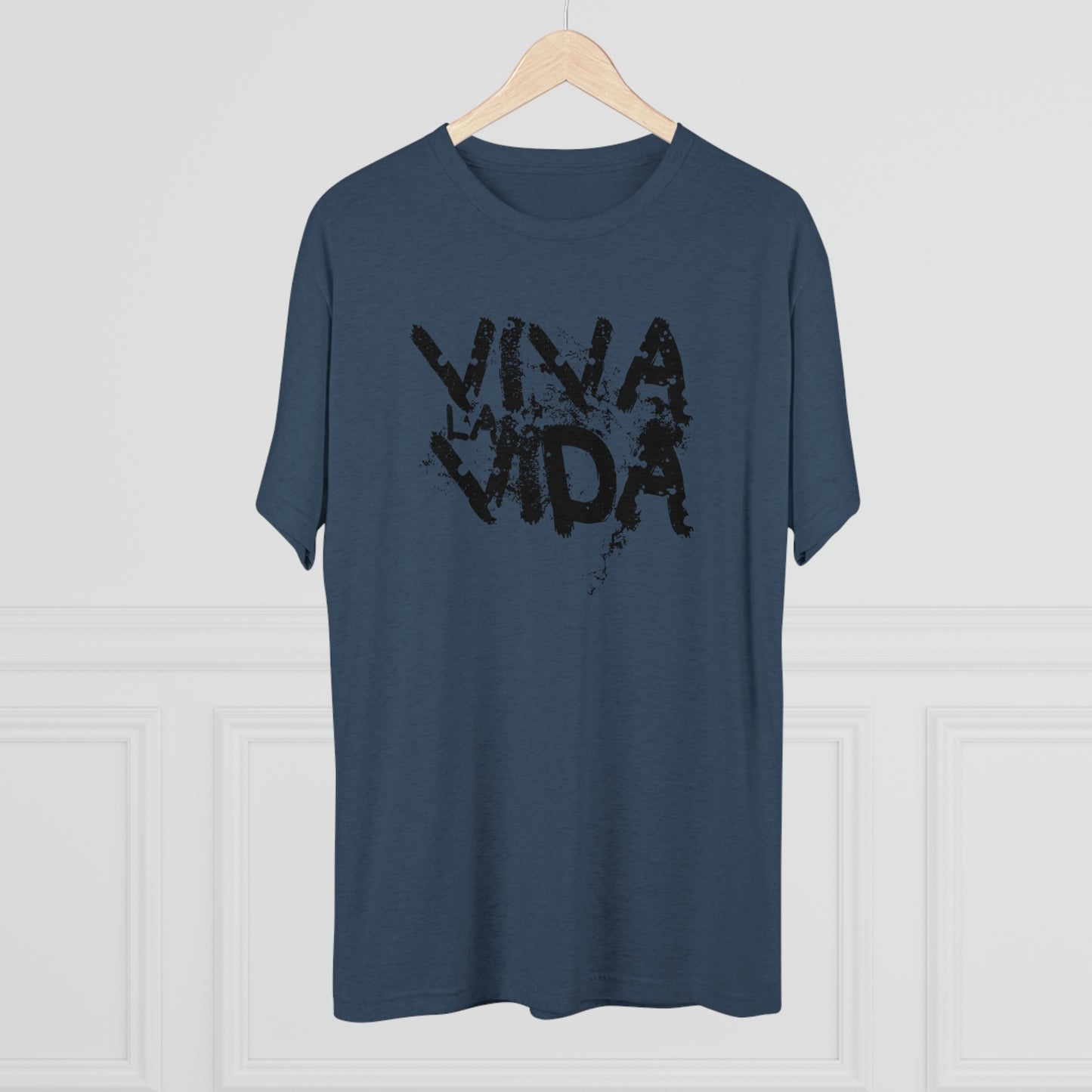 Viva La Vida Rock Unisex Tri-Blend Crew Tee