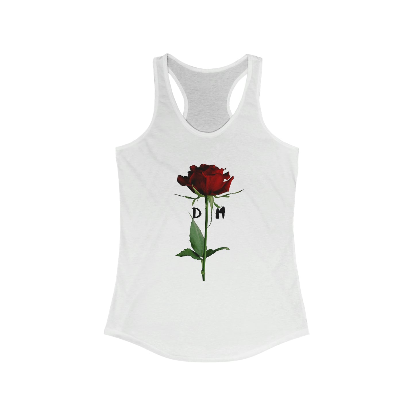 DM Rose Women's Ideal Racerback Tank Top