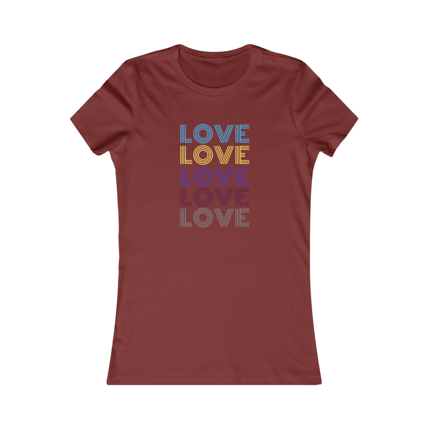 Love Shirt for Woman Women's Favorite Tee