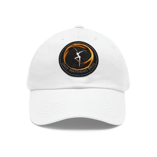 DMB Dad Hat with Leather Patch (Round)