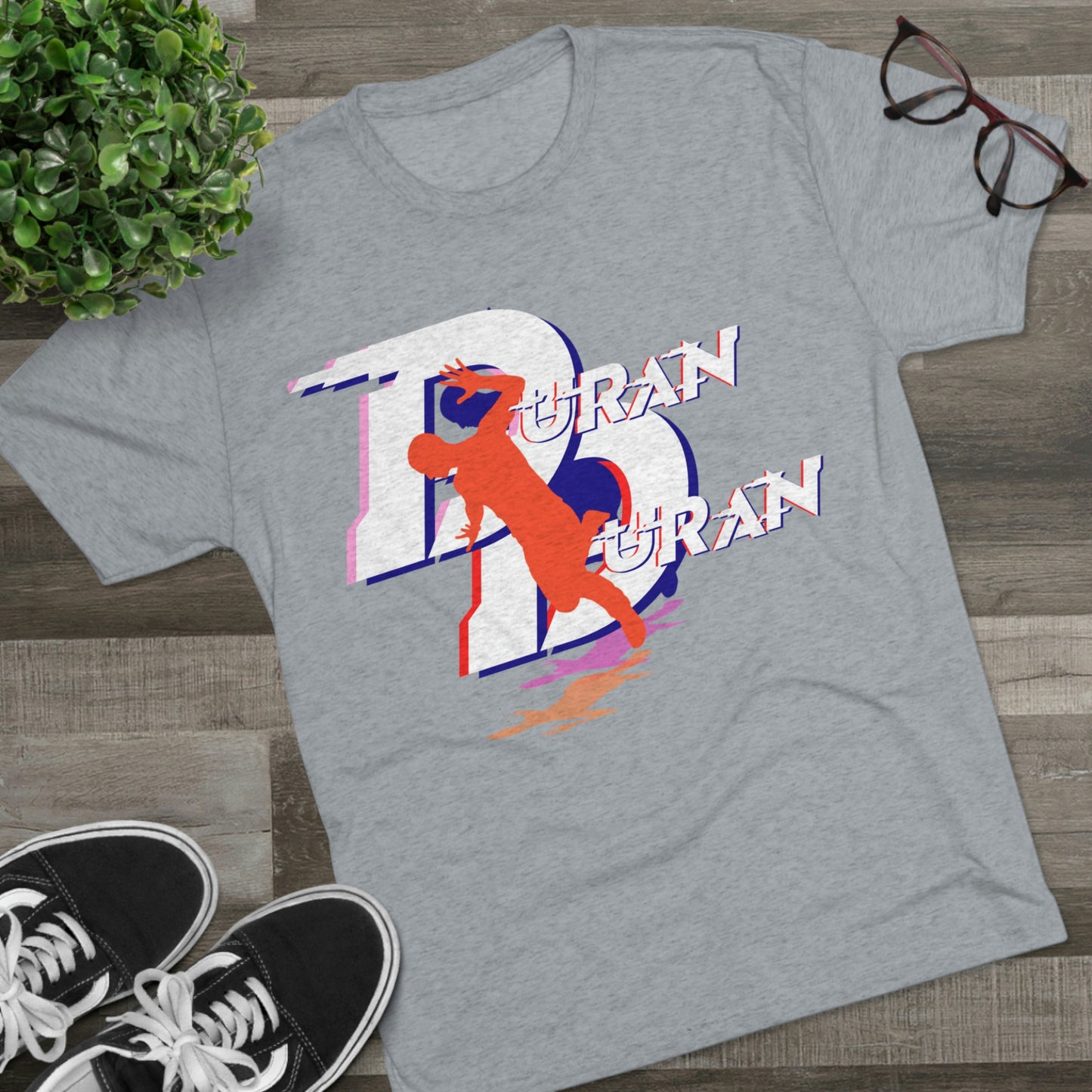 Duran Unisex Tri-Blend Crew Tee