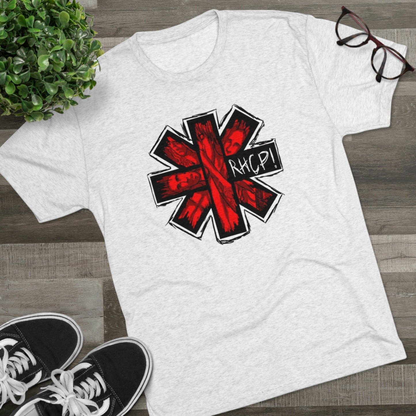 RHCP Unisex Tri-Blend Crew Tee