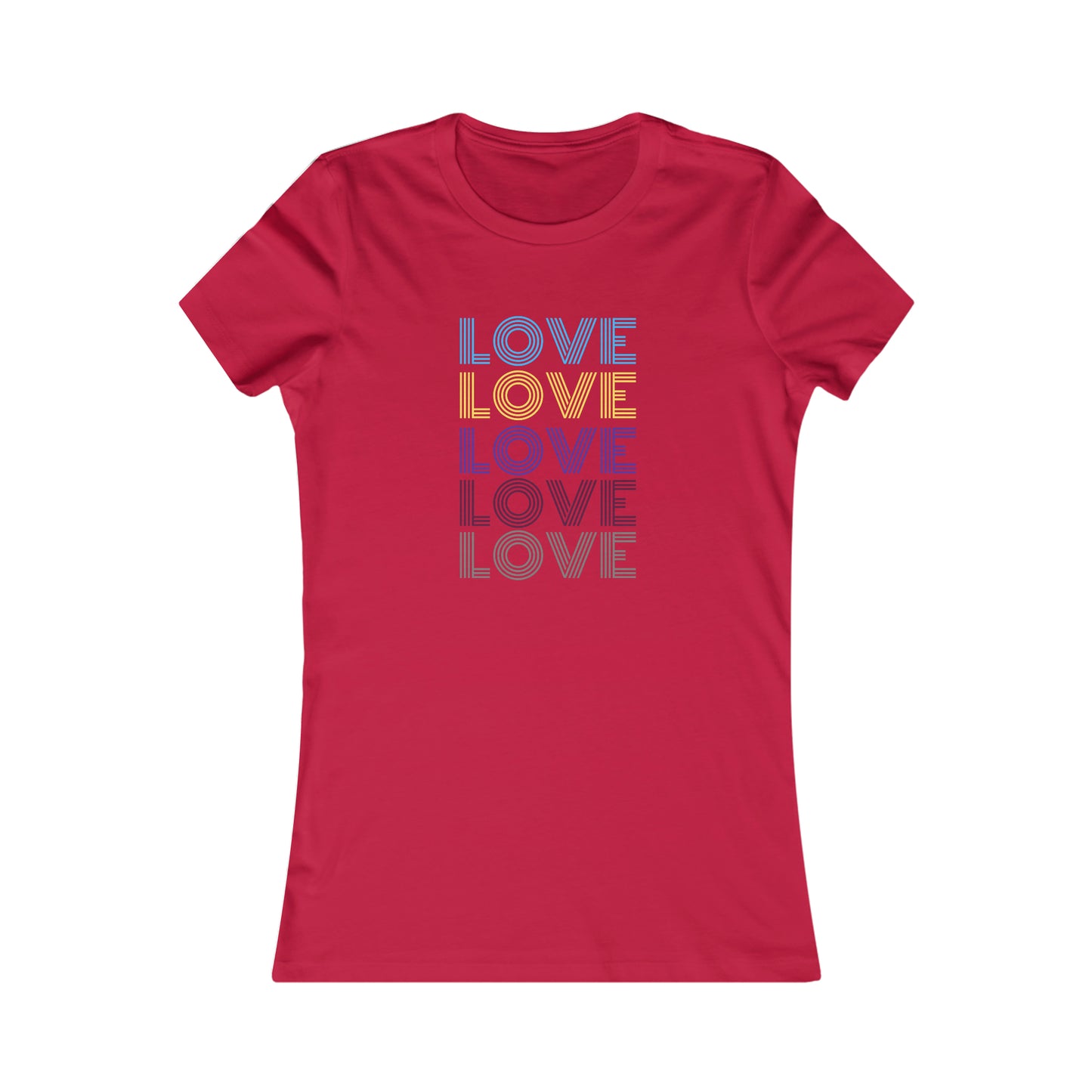 Love Shirt for Woman Women's Favorite Tee