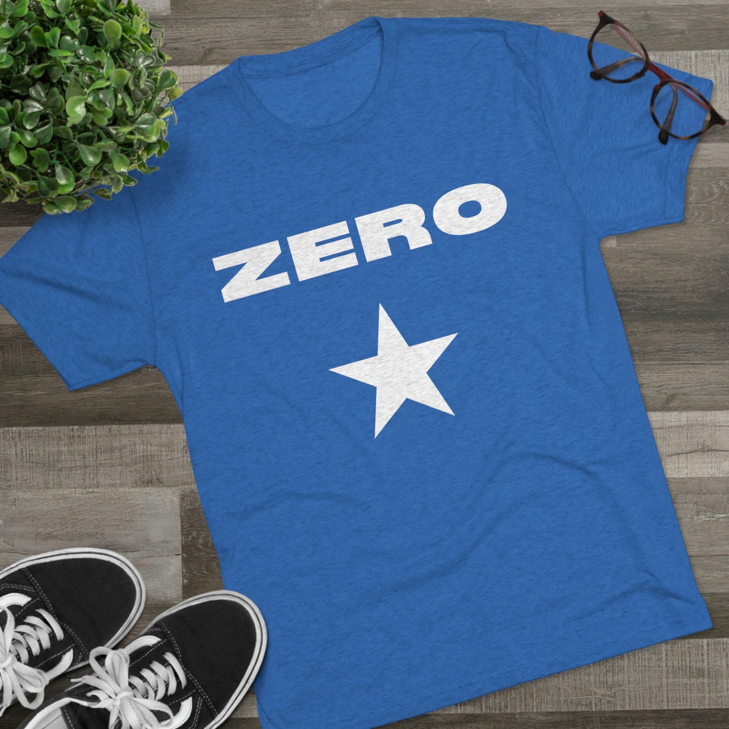 Smashing Zero Concert Rock Shirt Unisex Tri-Blend Crew Tee