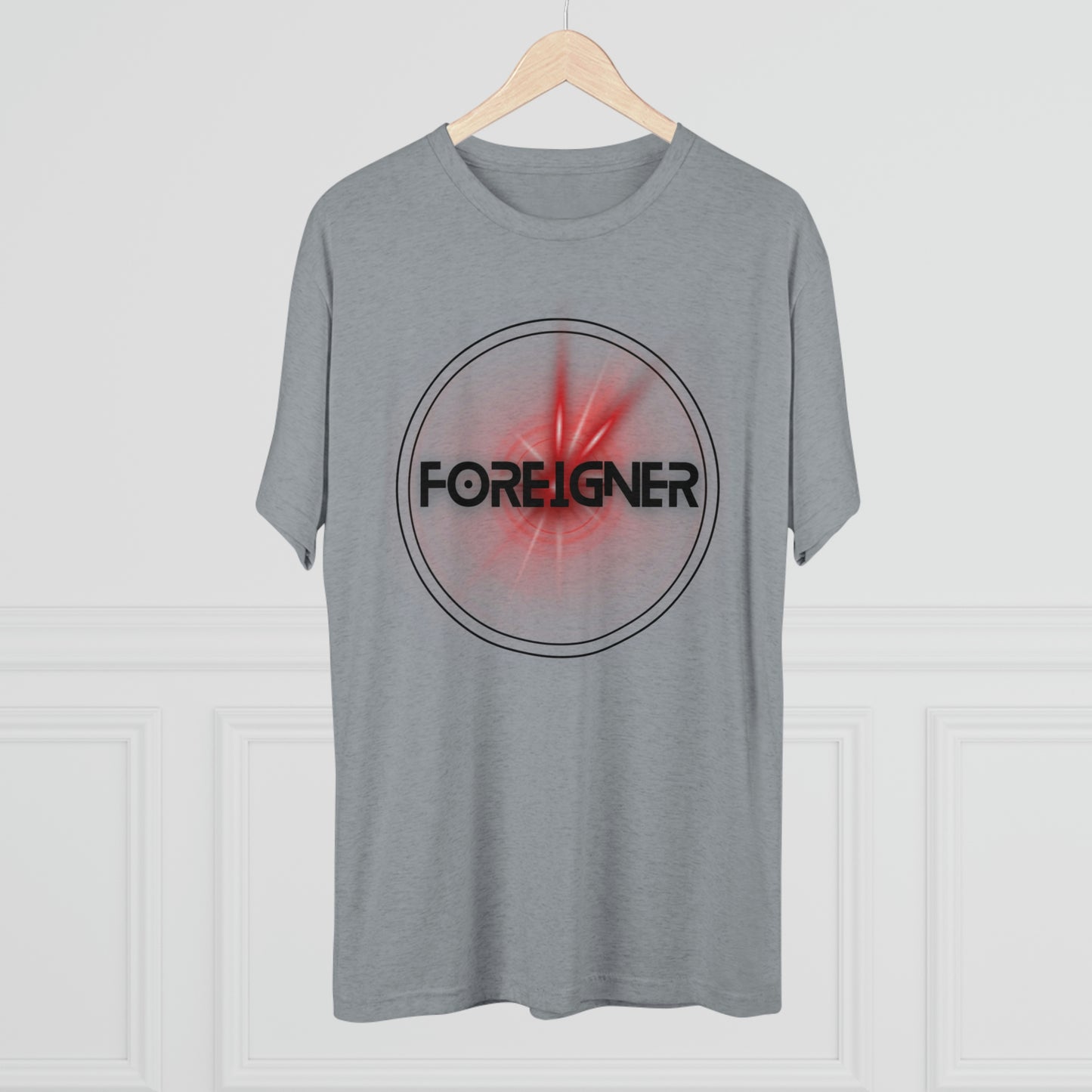 Foreigner Shirt Unisex Tri-Blend Crew Tee