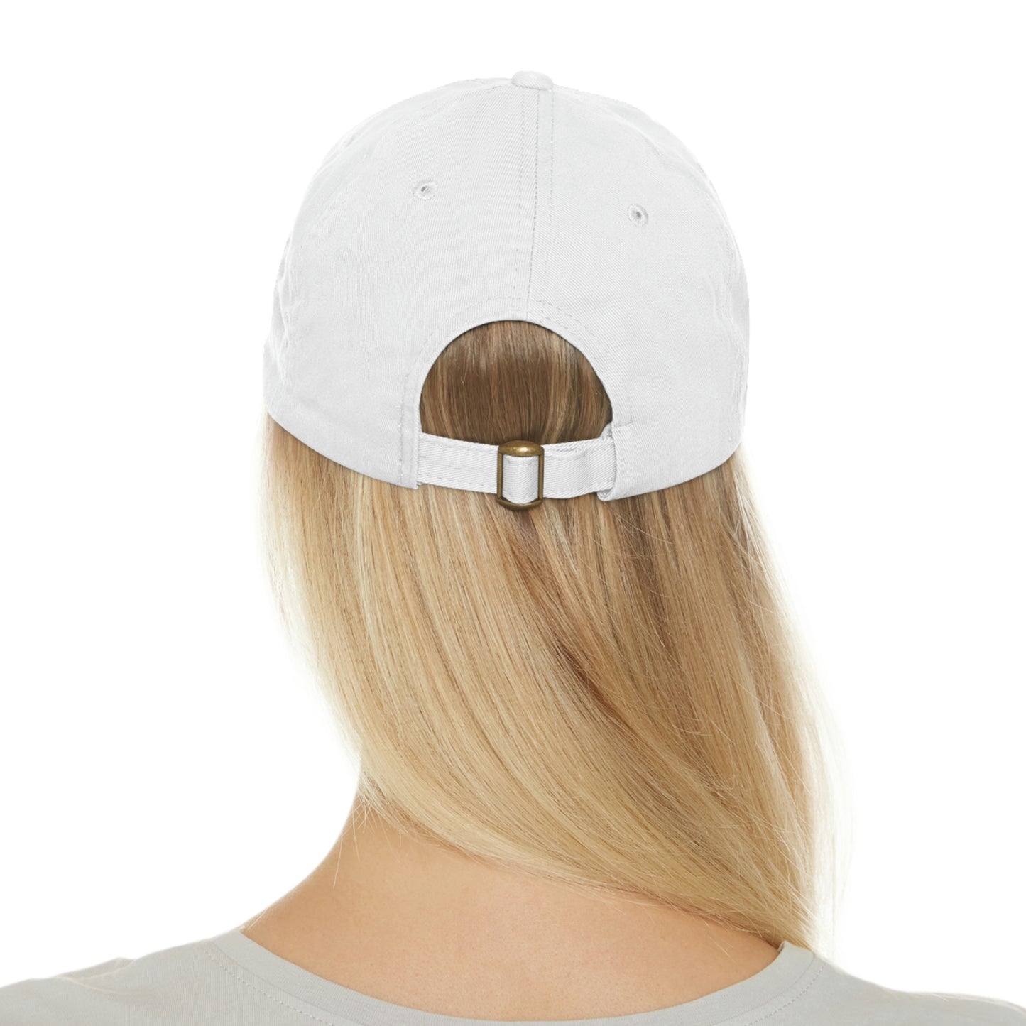 DMB Dad Hat with Leather Patch (Round)